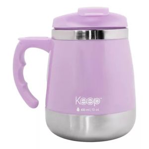 Jarro Mug Termico Keep 400 Ml Acero Inoxidable