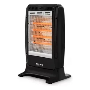 Estufa Infrarroja Con Turbo Forzador Yelmo Hg-5002 Color Negro