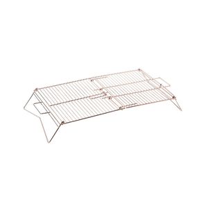 Parrilla Portatil  de alambre rectangular Brogas