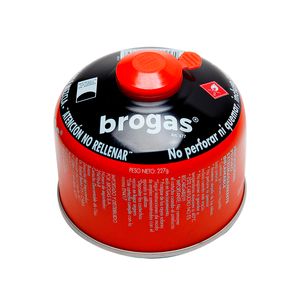 Cartucho Gas Butano Propano 230 Grs Rosca Brogas