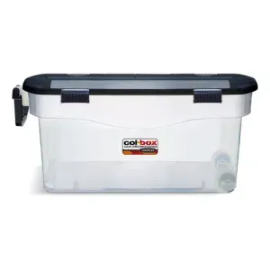 Caja Plástica Megacol Box X 90 Lts Con Ruedas Colombraro