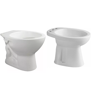Inodoro Corto Bidet 3 Agujeros Ferrum Andina