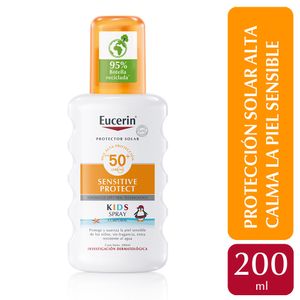 Protector solar en spray Eucerin Sun Sensitive Protect Kids FPS 50 x 200 ml
