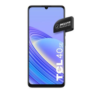 Celular TCL 40SE Android HD Plus 6.7 Pulg 6GB RAM 256GB Dark Gray