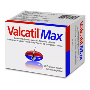 Valcatil Max Anticaida Del Cabello Panalab 30 Capsulas