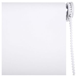 Cortina enrollable black out blanca 160 x 165 cm Just Home Collection