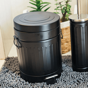CESTO DE BASURA NEGRO 5 LITROS ETXE (FC-15)