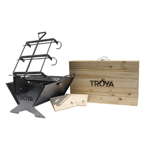FOGONERO TROYA DE PIEZAS ENCASTRABLES CON MESA MOD ODISEA ENCASTRABLE