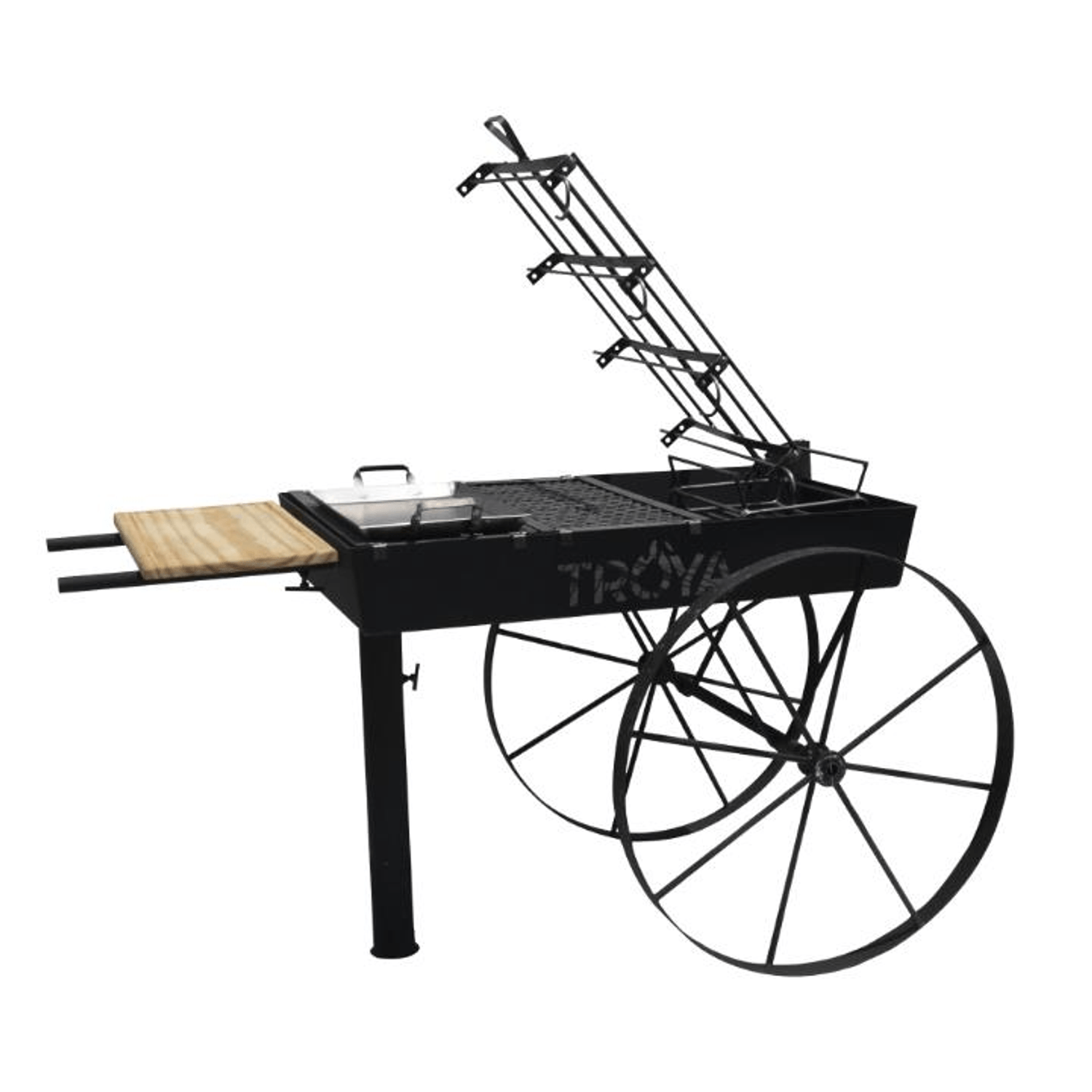 FOGONERO TROYA CON RUEDAS MOD APOLO RECTANGULAR - Provincia Compras