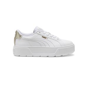 Zapatillas Puma Karmen Metallic Shine Sportstyle Mujer Moda Blanco