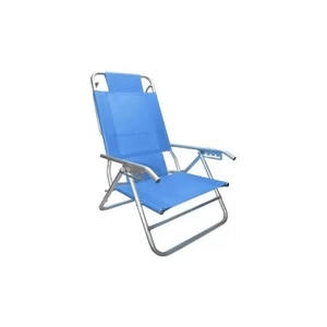 REPOSERA PLEGABLE DESCANSAR - AZUL 5 POSICIONES ALUMINIO 78 (80012)
