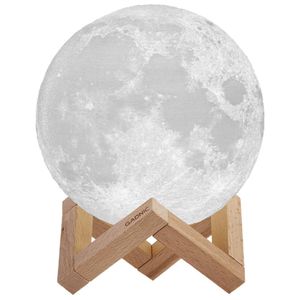 Lámpara Gadnic Luna 13cm 16 Colores RGB + Blanco Luz Cálida y Fría