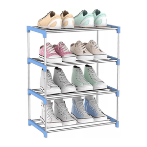 Zapatero Mueble Botinero Organizador Cuatro Pisos Waggs