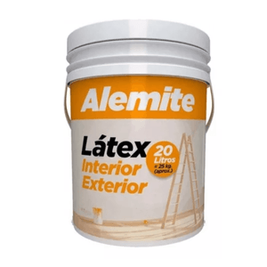 Latex Interior/Exterior Alemite Pintura Mate 20 Lts