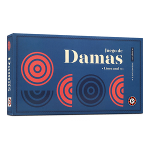 Juego De Damas Ruibal Línea Azul 6118