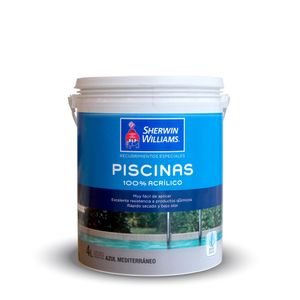 Pintura para Piletas - Azul (al agua) 4 lts