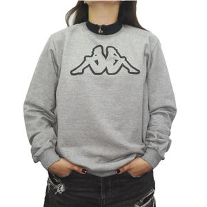 kappa buzo unisex - LOGO AIRI CREW SWEAT GREY