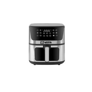 Freidora De Aire Vitta 8 Litros 1700w Digital Color Negro