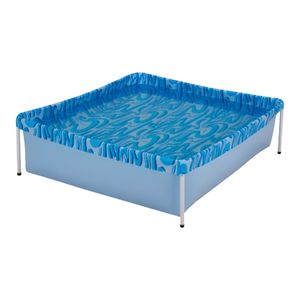 Pileta Estructural Rectangular Infantil Mor Con Capacidad De 400 Lts