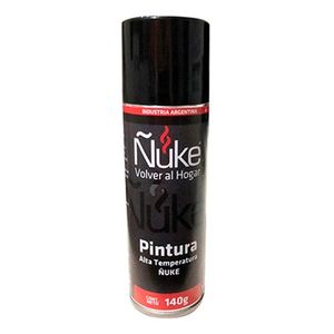 Pintura En Aerosol X 140 Gr Alta Temperatura Gris Oscuro
