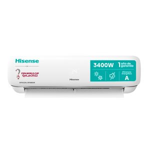 Aire acondicionado Split Frío/Calor Hisense 2924F 3400W AS12HR4SVRKG03PX4