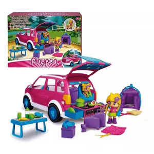 Pinypon Coche De Camping Con Accesorios Vulcanita