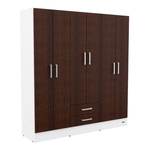 Placard 26 Dakar Blanco Con Puertas Wengue - Mosconi