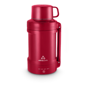 Termo Eléctrico Te-4000r 1 Lt Calentador Ultracomb Rojo 4 Temper Taza Color Magenta