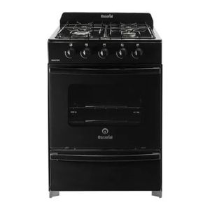 Cocina Escorial Master Gas Natural 4 Hornallas Blanca Lh