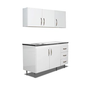 COMBO BAJOMESADA Y ALACENA ARCO 120 CM