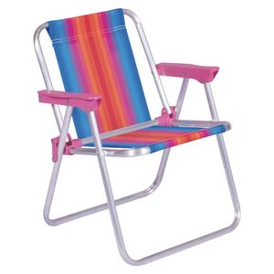 Reposera Infantil Mor Aluminio 2122 Rosa