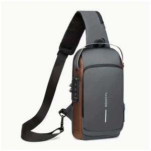 MOCHILA BANDOLERA ANTIROBO IMPERMEABLE CON USB