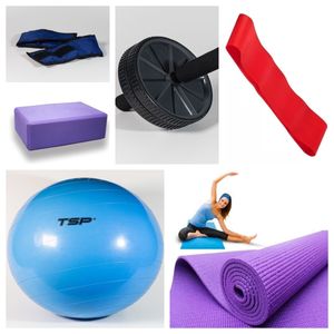 Kit de Yoga - Banda Tensión Alta - Tobilleras 2kg