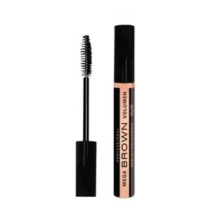 Idi Make Up Mascara De Pestañas Mega Brown Volumen Marron