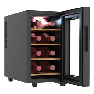 Cava De Vinos Vondom Para 8 Botellas Con Estantes De Madera