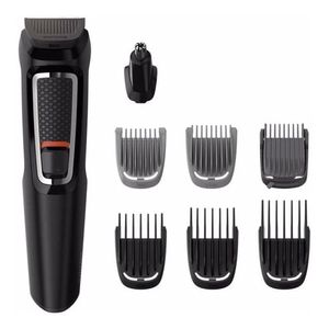 Cortabarba Multigroom Philips Mg3730/15 Color Negro