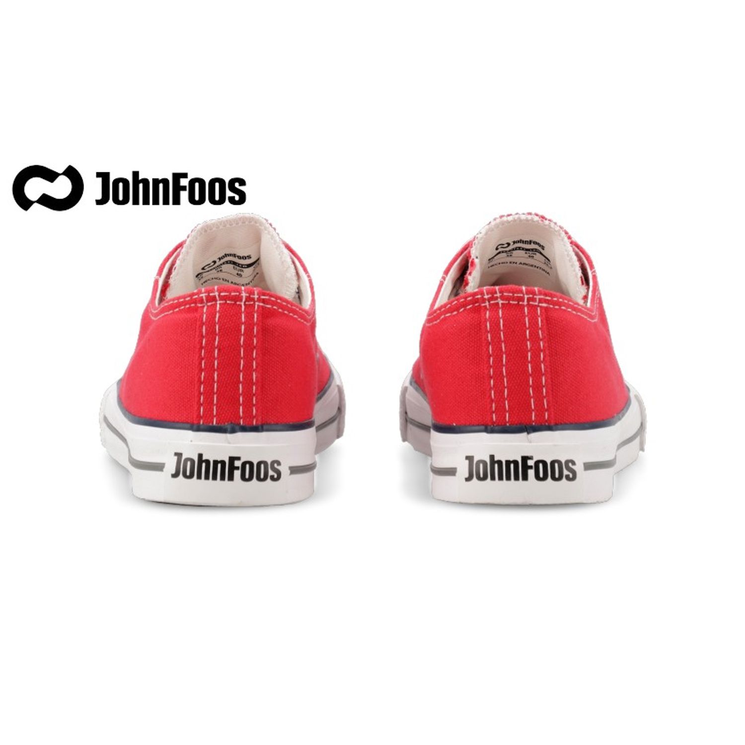 Zapatillas John Foos Botitas Rojas Zapatilla John Foos 184 Botita