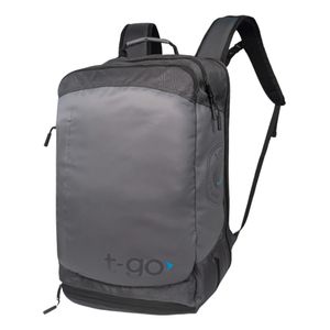 Mochila Notebook 2 En 1 Maletín 30 Litros Varios Bolsillos Color Gris