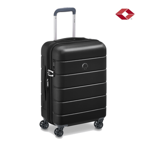 VALIJA CABINA CARRY ON DELSEY LAGOS RIGIDA RUEDAS 360 NEGRO
