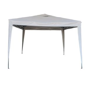 Gazebo 3 X 3 Metros Plegable Portatil Plicosa Gris