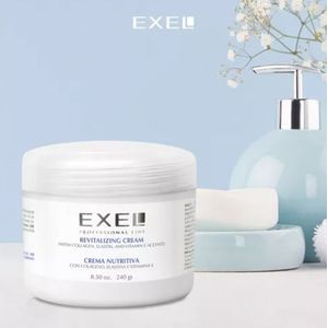 Crema Nutritiva Colageno Elastina Y Vitamina E Exel 240 G