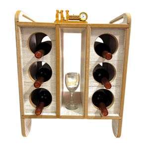 Vinoteca Mueble bodega Cava - Repisa Vino Botellas Copas - Original