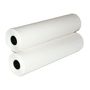 Papel cubrecamilla x 100 mts ( 2 rollos) blanco 50cm de ancho MARCA KEEP HIGIENE INTEGRAL