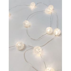 Guirnalda 20 Luces Esferas Blancas