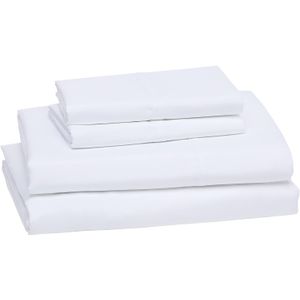 Juego De Sabanas Pierre Cardin 2 1/2 Plazas 144 Hilos Lisas Lila