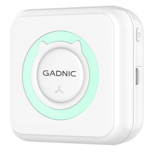Mini Impresora Portátil Verde Gadnic Instantánea Para Fotos Bluetooth