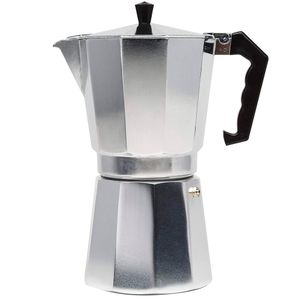 Cafetera Gadnic Moka Express manual plateada italiano