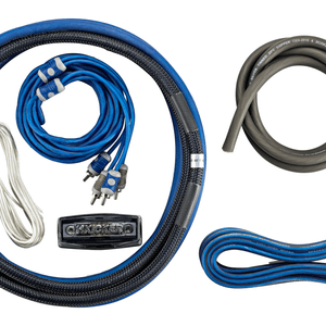 Kit De Cables Kicker 4 Gauges Para Potencias 2 Vias 46CK4