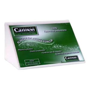 Almohada Triángulo Cannon Apoya Espalda De 50x41x29cm