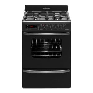 Cocina A Gas Longvie 21501 Grafito Inox Grill Eléctrico 56cm